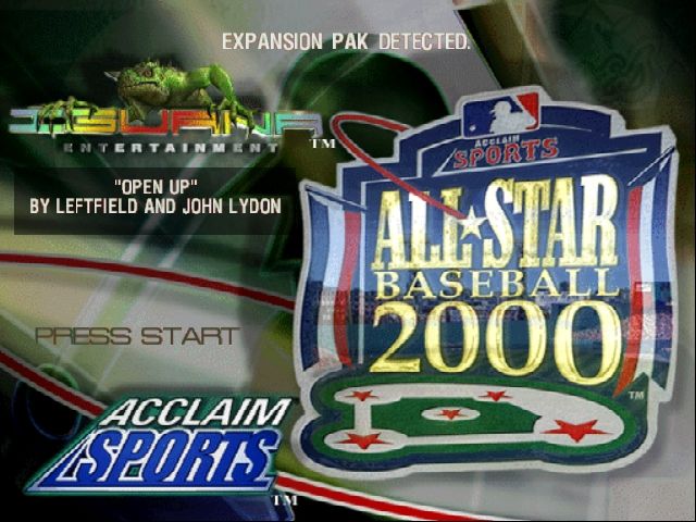 All-Star Baseball 2000 screenshot 3 for Nintendo 64